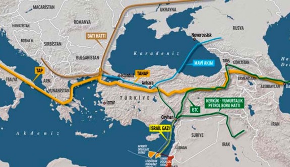 İsrail gazını Türkiye üzerinden taşımak istiyor