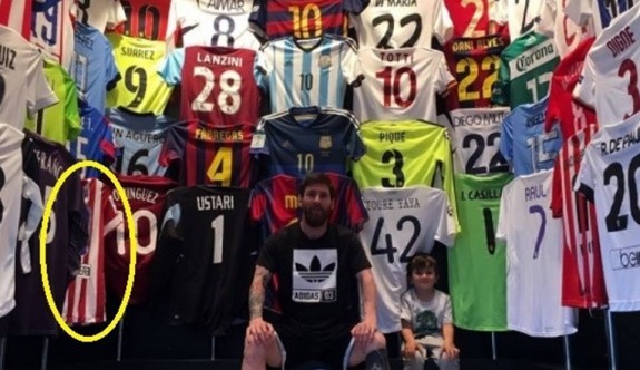 Messi’nin forma koleksiyonu başka