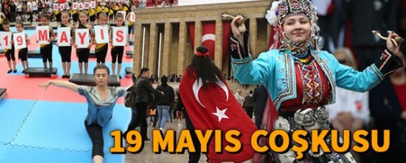 Türkiye'de 19 Mayıs coşkusu