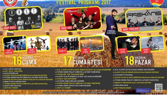 Alayköy Tahıl Festivali cuma başlıyor