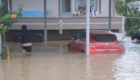 Yalova'da şiddetli yağış