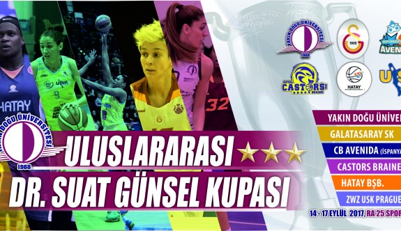 Dr. Suat Günsel Basketbol Turnuvası, Galatasaray maçıyla başlayacak