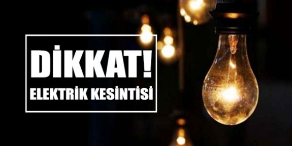 Karaoğlanoğlu’nda 3 saat elektrik kesintisi olacak