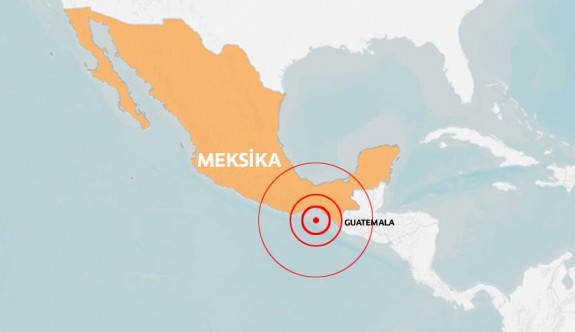 Meksika'da  Deprem