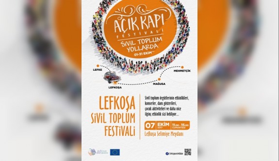 İkinci açık kapı festivali cumartesi Selimiye Meydanı'nda başlıyor