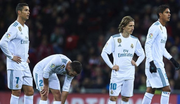 Real Madrid'de hayal kırıklığı derinleşiyor