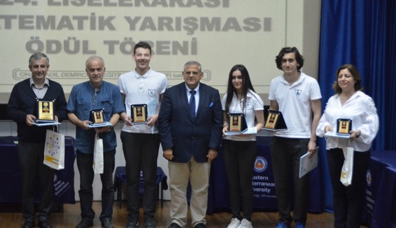 Liselerarası Matematik Yarışması’nı 19 Mayıs Türk Maarif Koleji kazandı