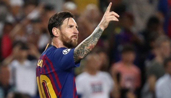 Devler Ligi'nde haftanın oyuncusu Messi