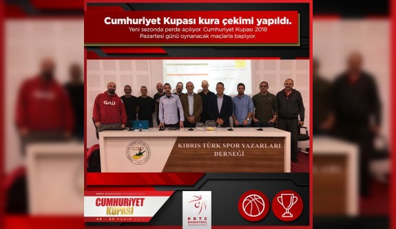 Basketbolda, Cumhuriyet Kupası eşleşmeleri belirlendi