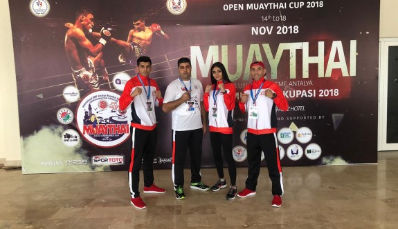 Muaythai milli takımından büyük başarı