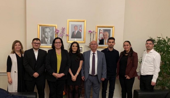 Özyiğit, Kıbrıs Türk Gençlik Birliği ile görüştü