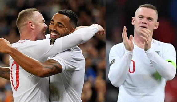 Rooney'nin veda maçında İngiltere'den ABD'ye fark