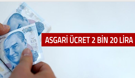 2019 Asgari ücret belli oldu