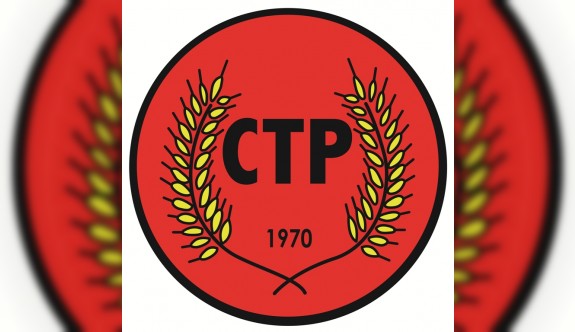 CTP kuruluş yıldönümü resepsiyonunu iptal etti