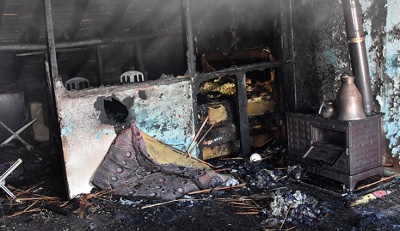 Konya'da yangın faciası: 4 çocuk öldü