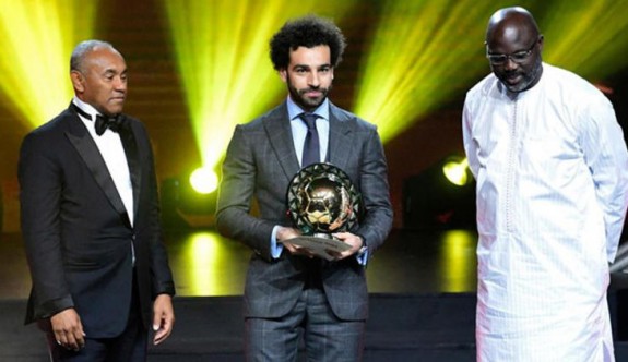 Afrika'da yılın futbolcusu yine Muhammed Salah