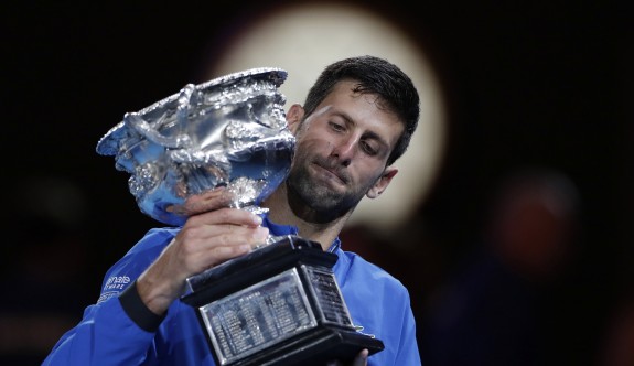 Avustralya Açık'ta şampiyon Djokovic