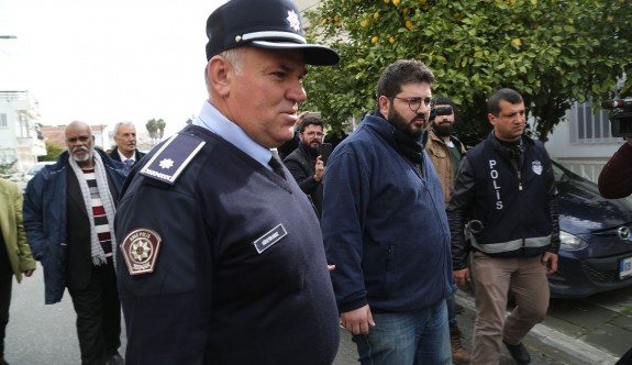 Vicdani retçi Halil Karapaşaoğlu polis tarafından cezaevine götürüldü
