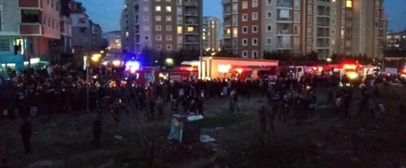 İstanbul Çekmeköy'de askeri helikopter düştü