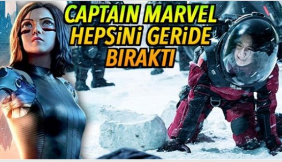 2019'un gişe rekoru kıran filmleri (Captain Marvel zirvede)