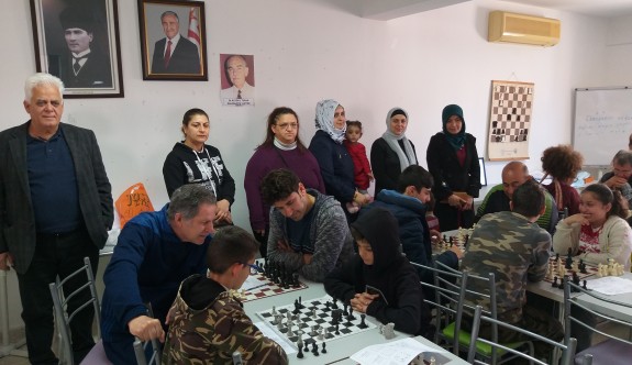 Girne’de satranç heyecanı sürüyor