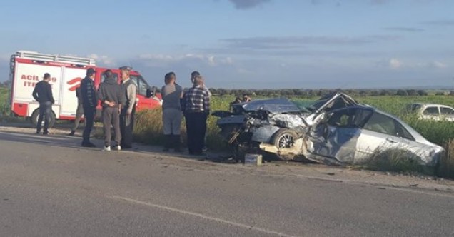 Yeniceköy yakınlarında kaza