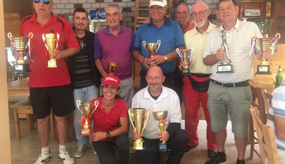CMC Golf Kulübü, başarılıları ödüllendirdi