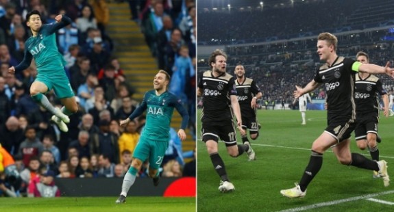 Tottenham ve Ajax yıllar sonra yarı finalde