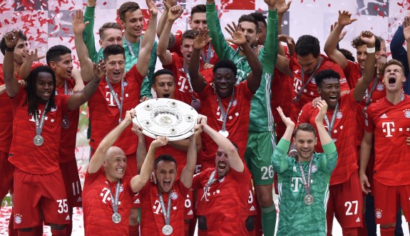 Bundesliga'da şampiyon Bayern Münih