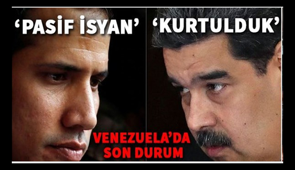Maduro 'kurtulduk', Guaido "'asif isyan' dedi (Venezuela'da son durum)