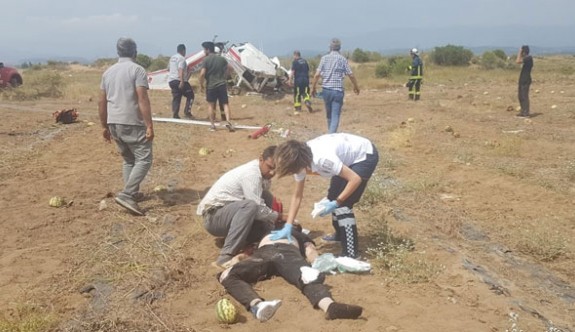 Antalya'da eğitim uçağı düştü: İki ölü