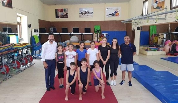 Akdoğan'da cimnastik kulübü doğuyor