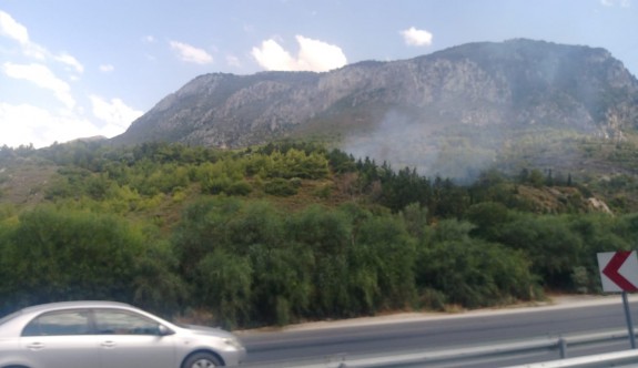 Ciklos'ta yangın korkuttu