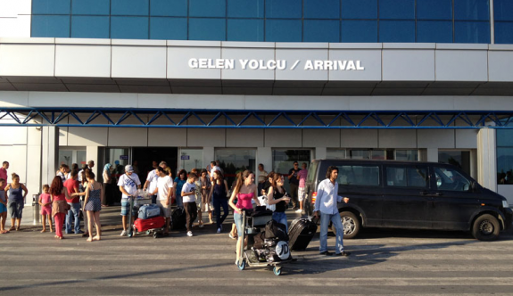 Ercan’da yolcu sayısında azalma