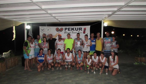 PEKUR Beach Tennıs Tour-4 GMBTK Kocareis tamamlandı