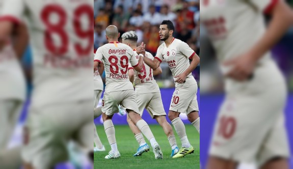 Unutulmayacak maçta Galatasaray sevindi