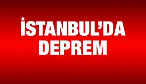 İstanbul deprem