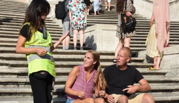 Roma'da artık İspanyol Merdivenleri'ne oturmak yasak