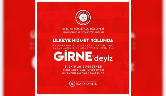 UBP-HP hükümeti yarın akşam Girne'de