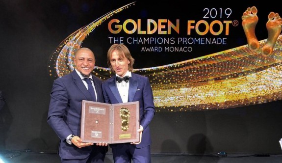 'Altın Ayak' ödülü Modric'in