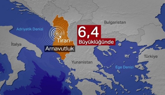 Arnavutluk'ta deprem faciası