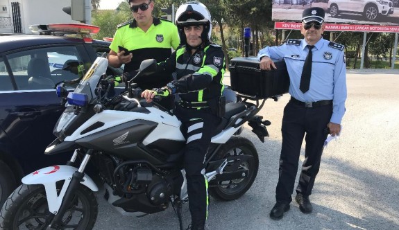 Gönyeli Belediyesi’nden Polise motosiklet bağışı