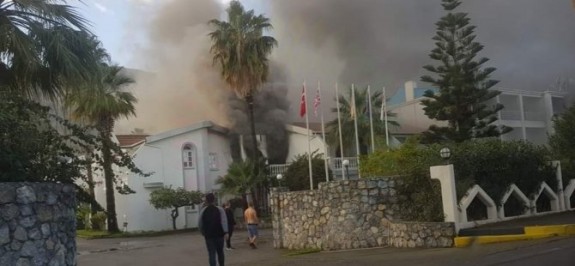 LA Otel'deki yangında bir kişi öldü