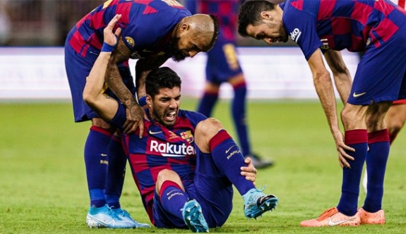 Barcelona'da Luis Suarez şoku