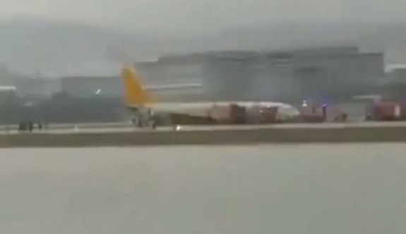 İstanbul’da yolcu uçağı pistten çıktı!