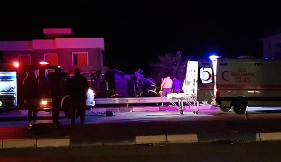 Gazimağusa-İskele ana yolunda dün gece iki kaza: 1'i ağır iki yaralı