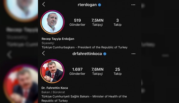 Fahrettin Koca, Erdoğan'ı geçti