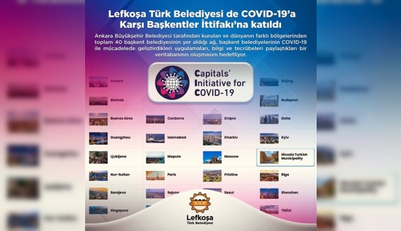 LTB, "Covid - 19'a Karşı Başkentler İttifakı"na katıldı