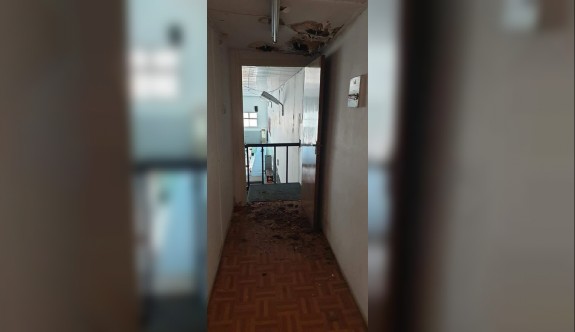 Cimnastik Federasyonu salonu çöktü – çöküyor