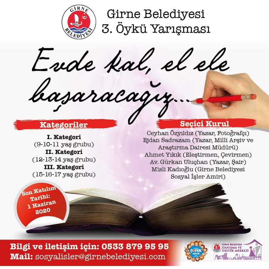 Girne Belediyesi Öykü Yarışması gerçekleştiriliyor